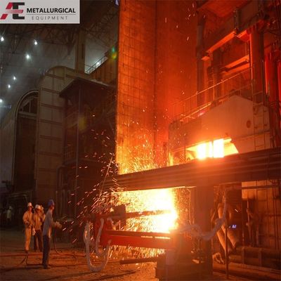 جودة  Industrial EAF Electric Arc Furnace 50T-150T With Large Sectional Area Water Cooled Cables مصنع