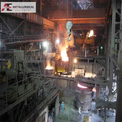 فرن التكرير الآلي للسيطرة 10T-160T فرن LF بجهد 380V