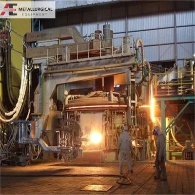 عملية صهر الصلب فرن القوس الكهربائي 1.5 طن - 100 طن سعة عالية