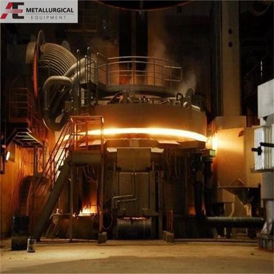 عملية صهر الصلب فرن القوس الكهربائي 1.5 طن - 100 طن سعة عالية