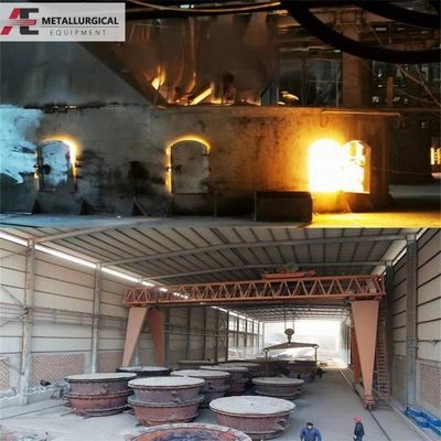 فرن الألومينا المتصاعد البني فرن ذوبان القوس الكهربائي 10000KVA 7500KVA 6300KVA 5000KVA