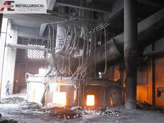 33000kVA فرن كربيد الكالسيوم فرن قوس غمر لإنتاج سبائك الحديد