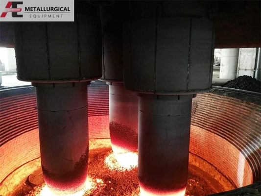 33000kVA فرن كربيد الكالسيوم فرن قوس غمر لإنتاج سبائك الحديد