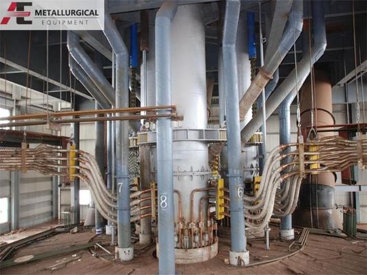 فرن ذوبان القوس الكهربائي الغارق لكربيد الكالسيوم 3000KVA-25000KVA