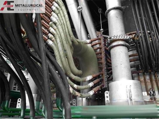 فرن ذوبان القوس الكهربائي الغارق لكربيد الكالسيوم 3000KVA-25000KVA