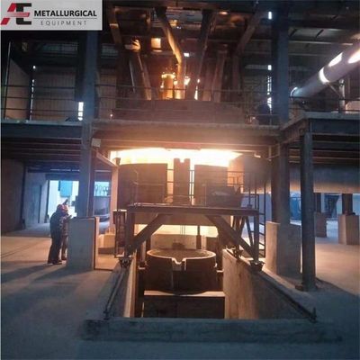 فرن تكرير السبائك الحديدية 3000KVA-9000KVA فرن ذوبان الفيروكروم عالي الكربون للإنتاج الكبير