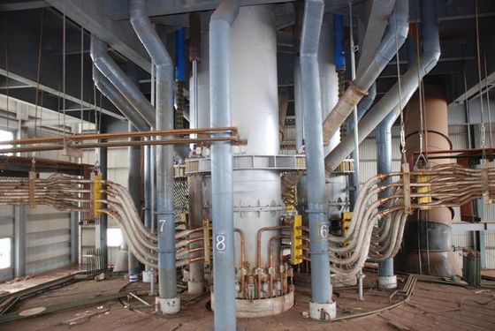 فرن صناعي لصهر السيليكون المعدني ذو الطاقة العالية مصهر السيليكون المعدني 12500KVA-33000KVA
